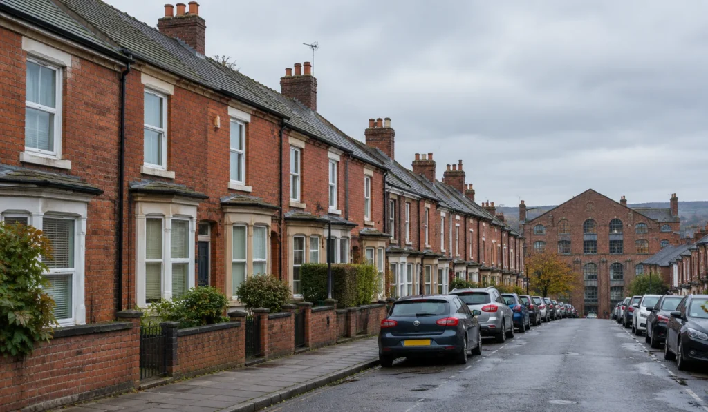 Victorian terraced houses in Liverpool that often need a Level 3 surveyor